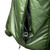 close view of a warm, insulated, shock cord adjusting pockets, from a men's forest shell lightweight, warm, wind protection, and, moisture resistant, insulated, jacket with charcoal liner