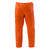 rear view of the mens burnt orange lightweight, packable, all weather performance synthetic insulation pants