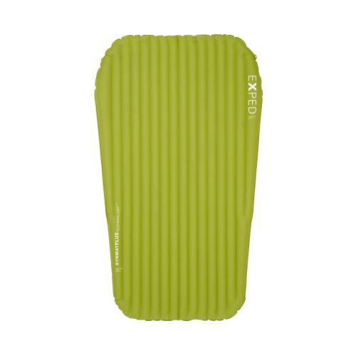 front view of green Exped Ultra 6.5R Duo sleeping pad