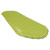 top front view of a green lightweight, comfortable, packable sleeping pad used for outdoor adventures