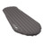 top front view of a grey lightweight, comfortable, packable sleeping pad used for outdoor adventures